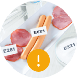 Aliments contenant des conservateurs