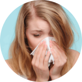 Une rhinite allergique