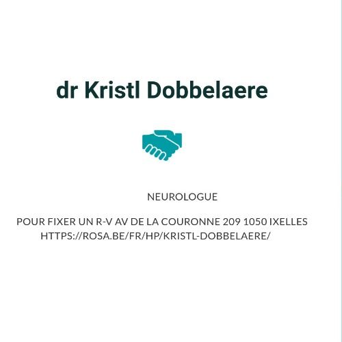 Dr Kristl Dobbelaere  (Neurologue): Prenez rendez-vous en ligne