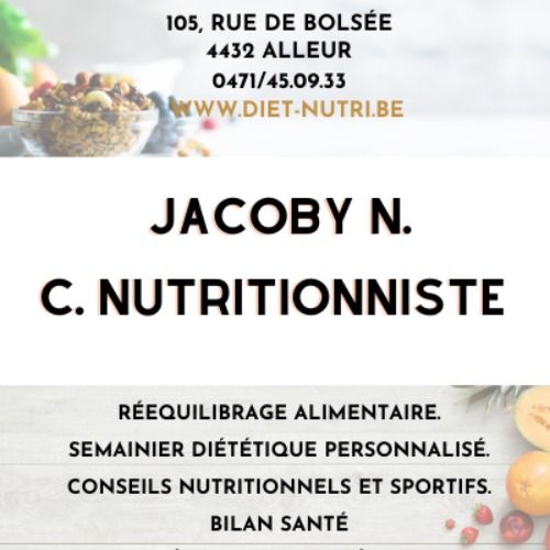 Nicolas Jacoby Dietitian: Book an online appointment