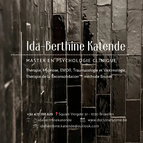 Ida-Berthine Katende (Psychologue et Thérapie de la Reconsolidation (méthode Brunet)): Prenez rendez-vous en ligne