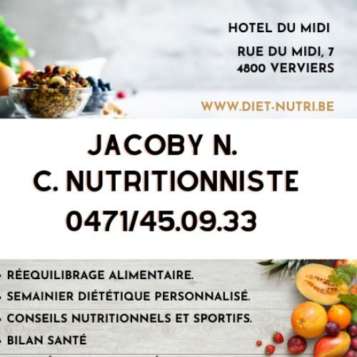 Nicolas Jacoby Dietitian: Book an online appointment