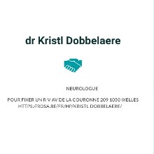 Dr Kristl Dobbelaere  (Neurologue): Prenez rendez-vous en ligne