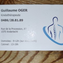Guillaume Oger Physiotherapist | doctoranytime