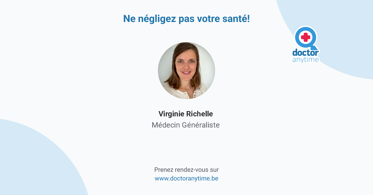 Dr Virginie Richelle (Médecin Généraliste) | doctoranytime